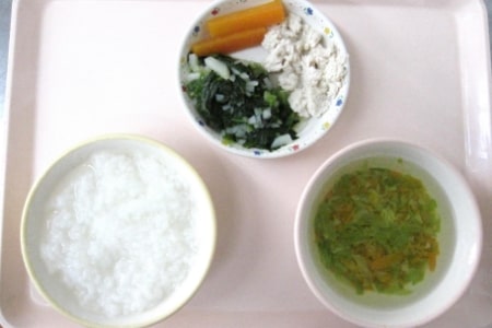 給食の写真