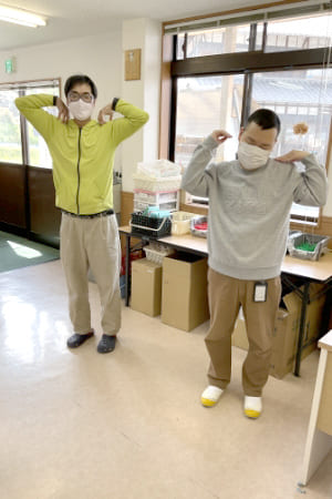 ストレッチの写真