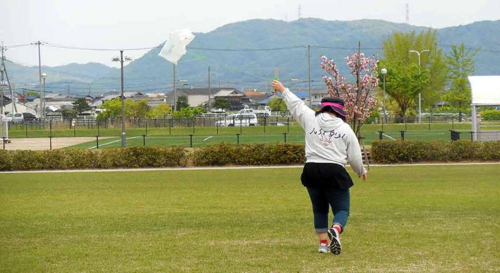 れんこん公園にて