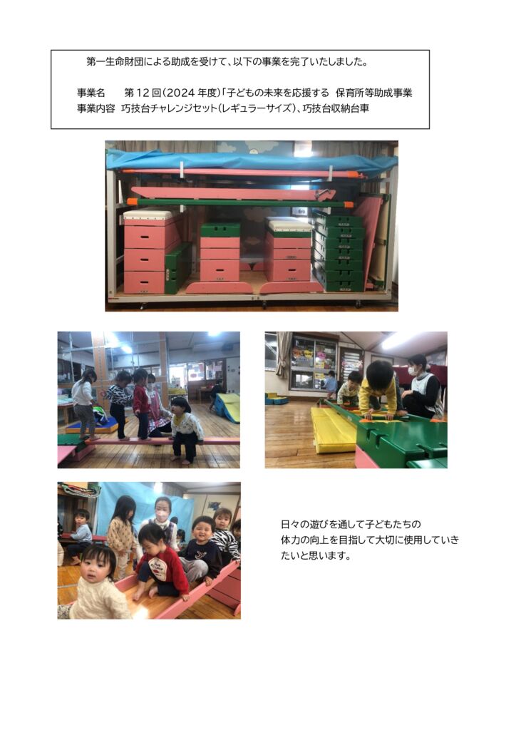 thumbnail of 第一生命助成