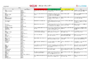 thumbnail of かんだ保育園献立(普通食・2026年4月) (1)